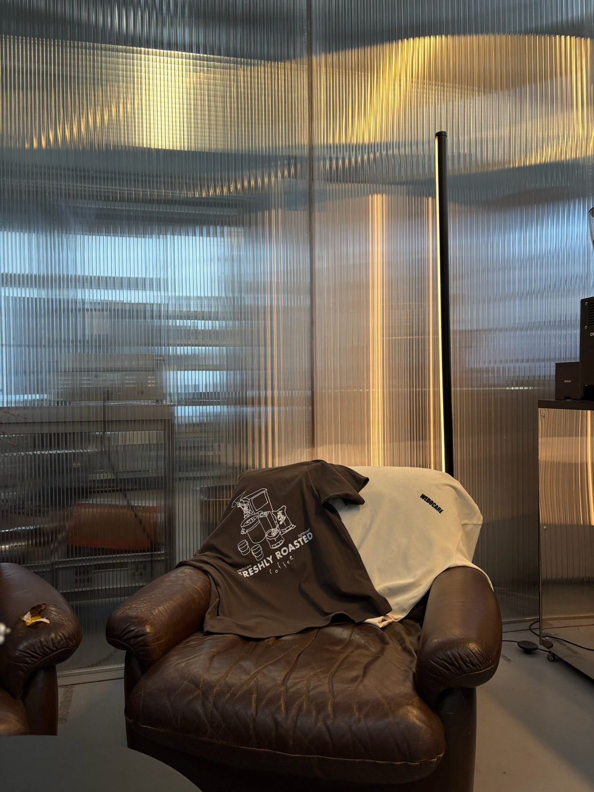 Freshly Roasted Shirt, Lightroast Düsseldorf, Braun & Beige