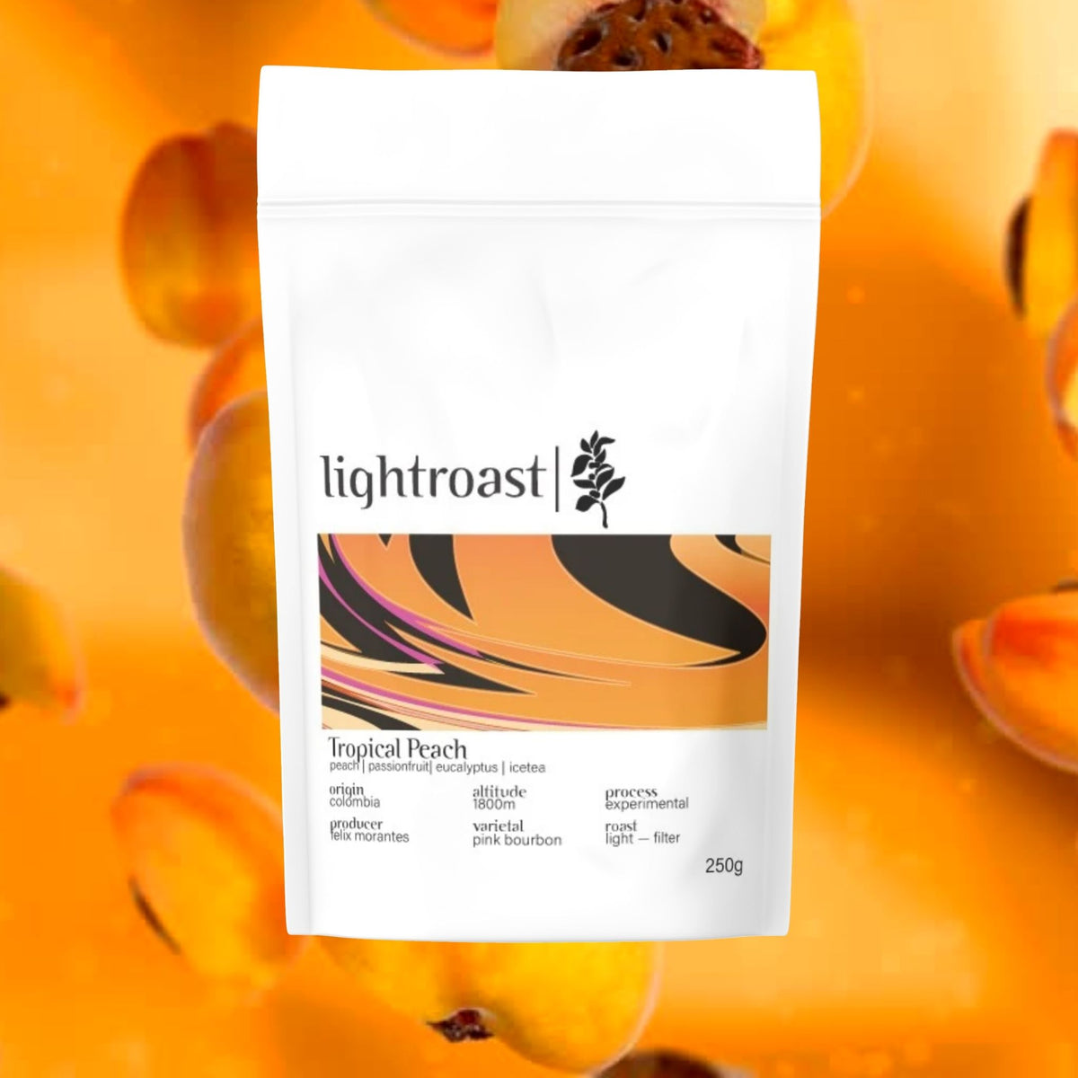Tropical Peach Specialty Coffee von Lightroast, frisch geröstet in Duesseldorf