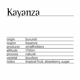 Kayanza - Burundi - 200g